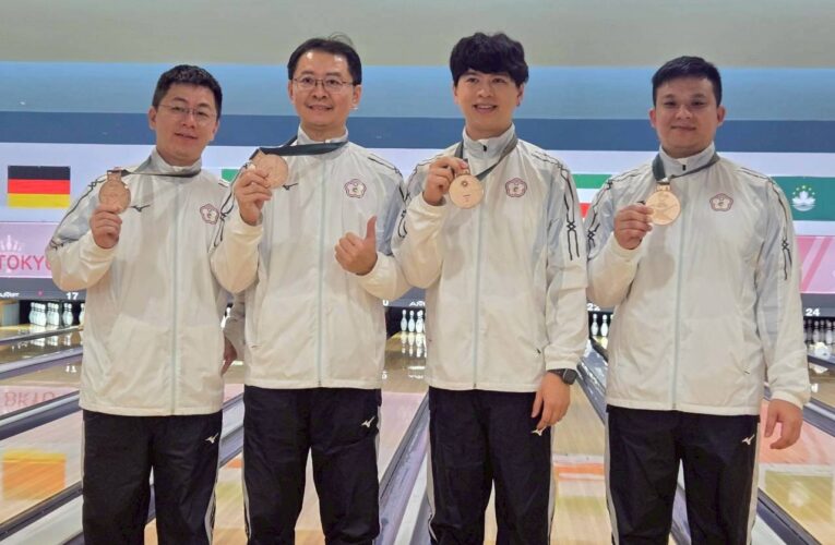 百年達福林匹克賽事 臺南選手盧泰安團體賽摘銅展實力